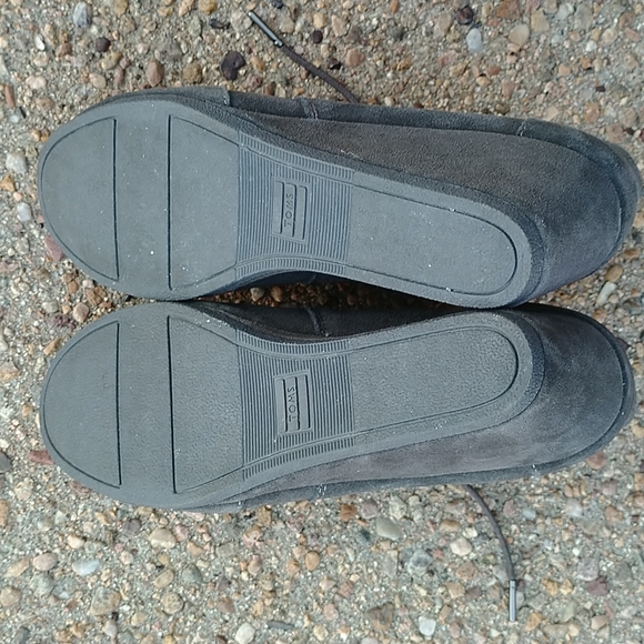 Toms desert wedge Castle Rock gray suede ankle boots women's 9 - Picture 7 of 9